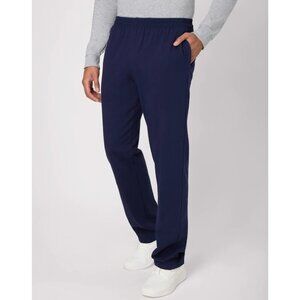 NEW Lands' End Men's XXL Blue Cotton Drawstring Lounge Pants
